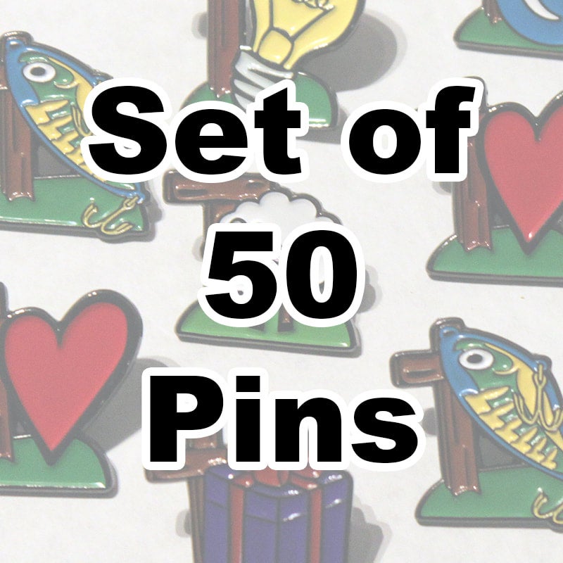 Set of 50 Pins | Pins4Jesus